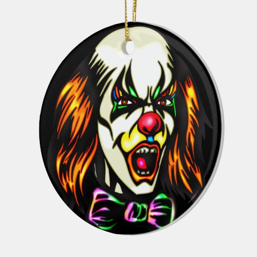 Staring met het aambeeld keramisch ornament (Links)