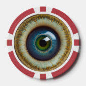 Staring oogbol poker chips (Voorkant)