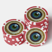 Staring oogbol poker chips (Opstapeling)
