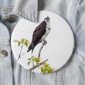 Staring Osprey Ronde Button 6,0 Cm (In situ)