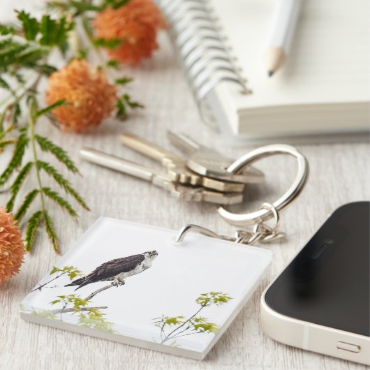 Staring Osprey Sleutelhanger (Voorkant Rechts)