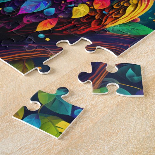 Staring Uil Legpuzzel (Zijkant)