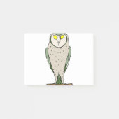 Staring Uil Post-it® Notes (Voorkant)
