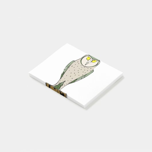 Staring Uil Post-it® Notes (Schuin)