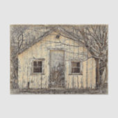 Stark en winterschuur tissuepapier (Voorkant)