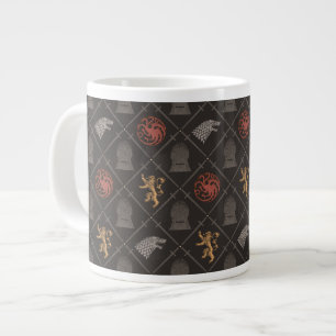 Stark, lannister, Targaryen, ijzertroonpatroon Grote Koffiekop