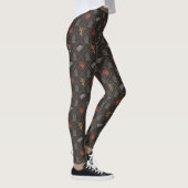 Stark, lannister, Targaryen, ijzertroonpatroon Leggings (Rechts)