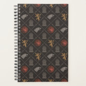 Stark, lannister, Targaryen, ijzertroonpatroon Planner (Voorkant)
