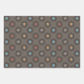 Stark, Lannister, Targaryen, Night King Pattern Inpakpapier Vel (Voorkant 3)