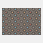 Stark, Lannister, Targaryen, Night King Pattern Inpakpapier Vel (Voorkant)