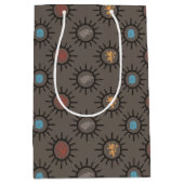 Stark, Lannister, Targaryen, Night King Pattern Medium Cadeauzakje (Voorkant)