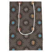 Stark, Lannister, Targaryen, Night King Pattern Medium Cadeauzakje (Achterkant)