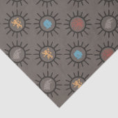 Stark, Lannister, Targaryen, Night King Pattern Tissuepapier (Detail)