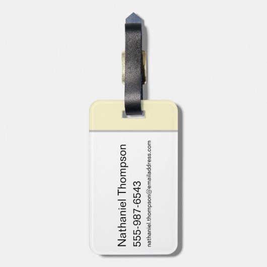 Stark Sigil - Winter komt eraan Bagagelabel (Achterkant verticaal)