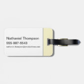 Stark Sigil - Winter komt eraan Bagagelabel (Achterkant horizontaal)