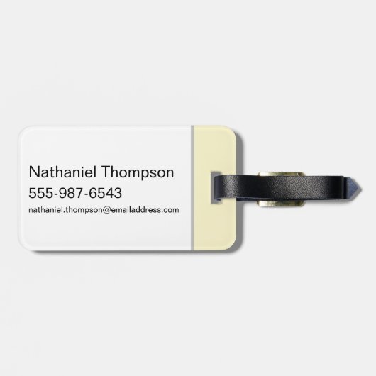 Stark Sigil - Winter komt eraan Bagagelabel (Achterkant horizontaal)