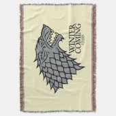 Stark Sigil - Winter komt eraan Deken (Voorkant Verticaal)