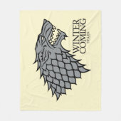 Stark Sigil - Winter komt eraan Fleece Deken (Voorkant)