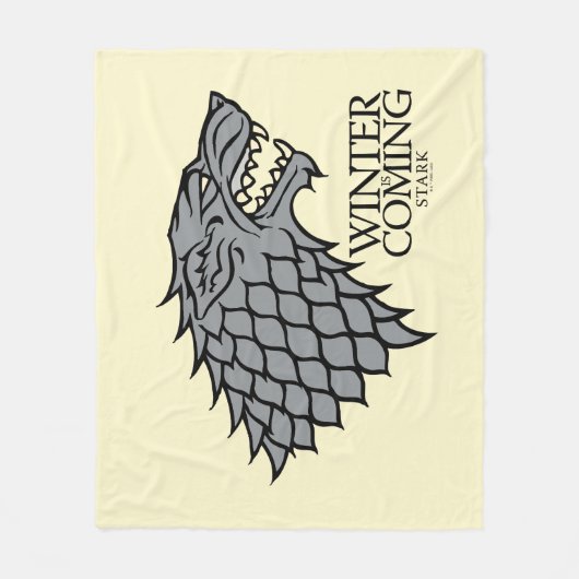 Stark Sigil - Winter komt eraan Fleece Deken (Voorkant)