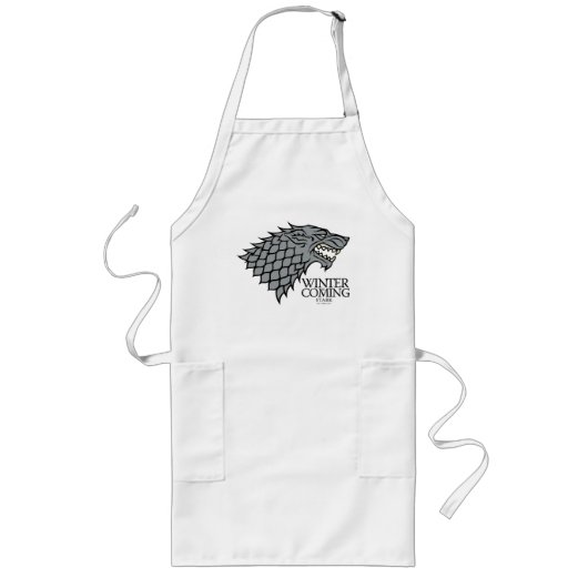 Stark Sigil - Winter komt eraan Lang Schort (Voorkant)