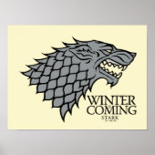 Stark Sigil - Winter komt eraan Poster (Voorkant)
