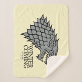 Stark Sigil - Winter komt eraan Sherpa Deken (Voorkant)