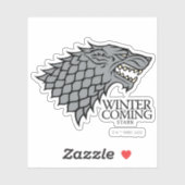 Stark Sigil - Winter komt eraan Sticker (Vel)