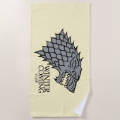Stark Sigil - Winter komt eraan Strandlaken (Voorkant)