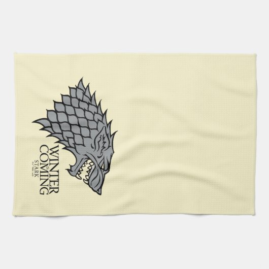 Stark Sigil - Winter komt eraan Theedoek (Horizontaal)