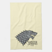 Stark Sigil - Winter komt eraan Theedoek (Verticaal)