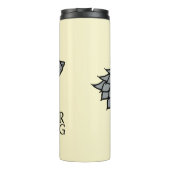 Stark Sigil - Winter komt eraan Thermosbeker (Achterkant)