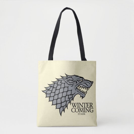 Stark Sigil - Winter komt eraan Tote Bag (Voorkant)