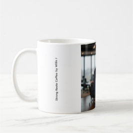 Starke wortels mok positieve vibraties & positieve