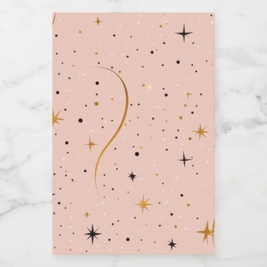 StarKeep – Glazen pot met deksel en sterontwerp Voedselcontainer Etiket (Enkel label)