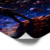 Starkind – Kosmische evolutie van het leven Perfect Poster (Hoek)
