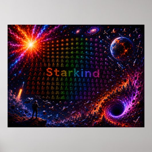 Starkind – Kosmische evolutie van het leven Poster (Voorkant)