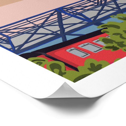 Starks Park, Kirkcaldy. Haynes Manual Style Print (Hoek)