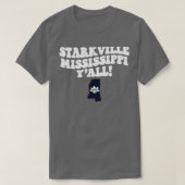 Starkville Mississippi MS Vlag Schattige Zuid-Sayi T-shirt (Design voorkant)