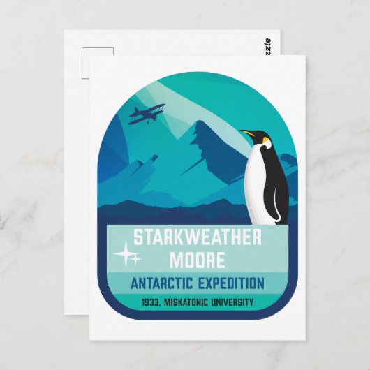 Starkweather-Moore Antarctic Expedition Briefkaart (Voorkant / Achterkant)