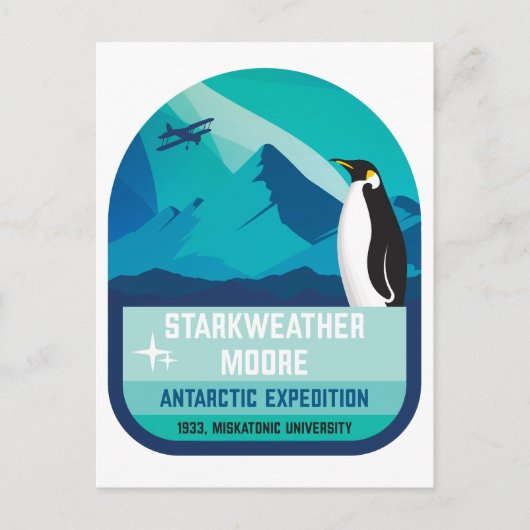 Starkweather-Moore Antarctic Expedition Briefkaart (Voorkant)