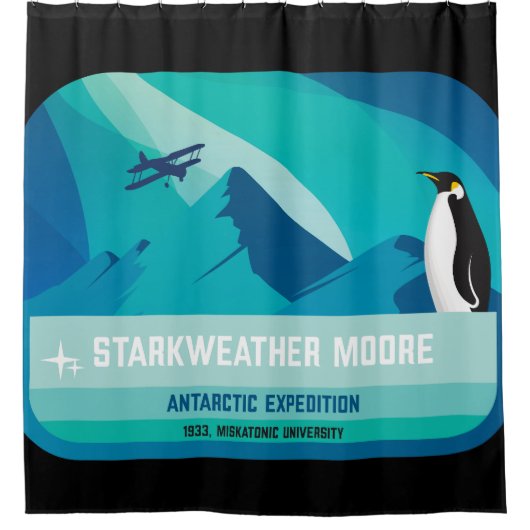 Starkweather-Moore Antarctic Expedition Douchegordijn (Voorkant)