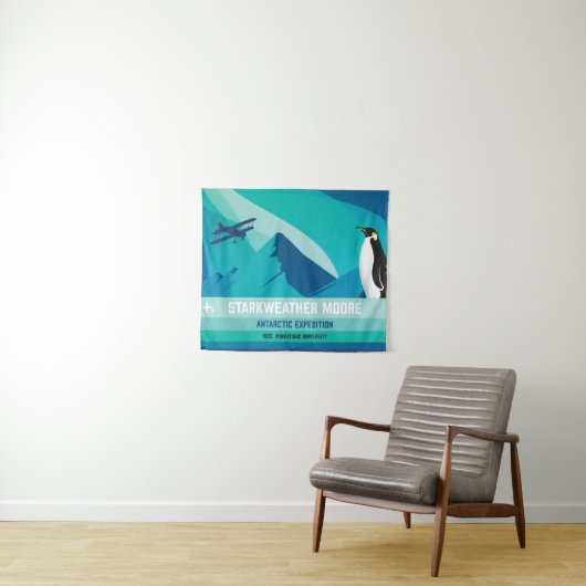 Starkweather-Moore Antarctic Expedition Wandkleed (In Situ (horizontaal))