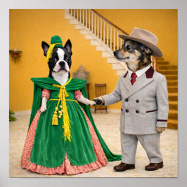 "Starlett O'Hara & Ratt Butler" Poster