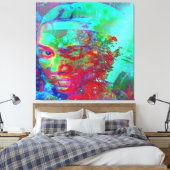 Starlight 2 canvas afdruk (Insitu (Slaapkamer))