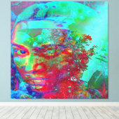 Starlight 2 canvas afdruk (Insitu (Houten vloer))