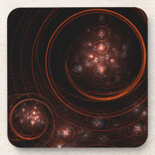 Starlight Abstract Art Cork Onderzetter