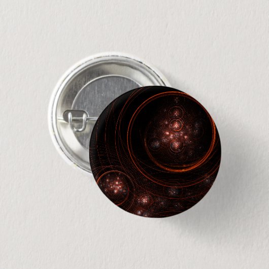Starlight Abstracte Art Button (rond) (Voorkant /achterkant)
