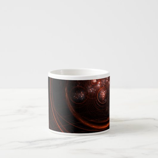 Starlight Abstracte Art Espresso-Mok Espresso Kop (Voorkant)