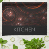 Starlight Abstracte Art Kitchen Towel Theedoek (Gevouwen)