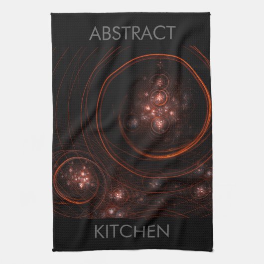 Starlight Abstracte Art Kitchen Towel Theedoek (Verticaal)